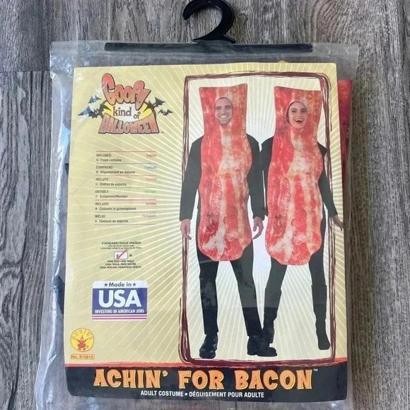 Rubie's Other - Rubies Costume Achin’ for Bacon Halloween Costume Size Medium